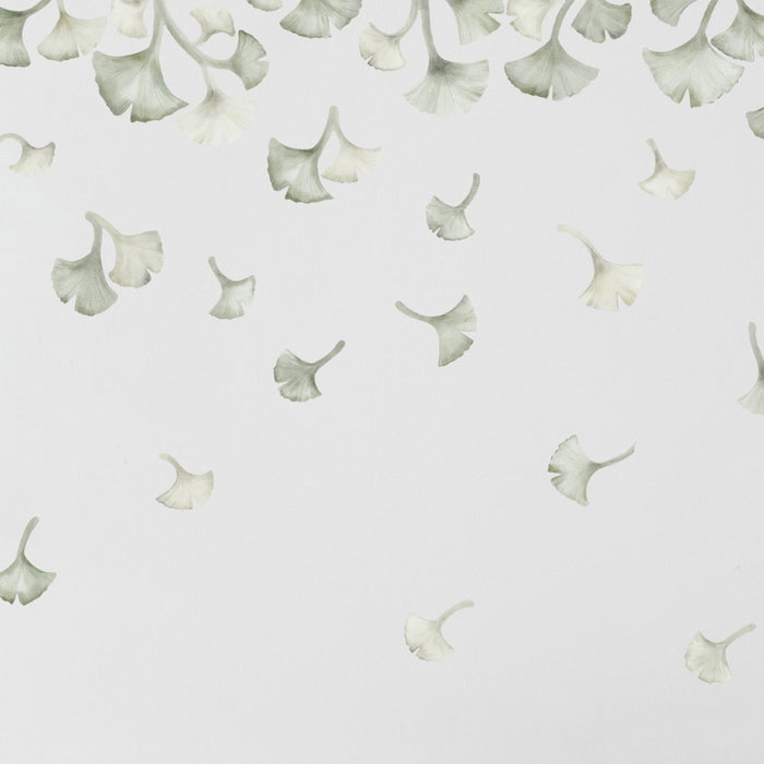Ginkgo Leaves Botanical Wall Stickers