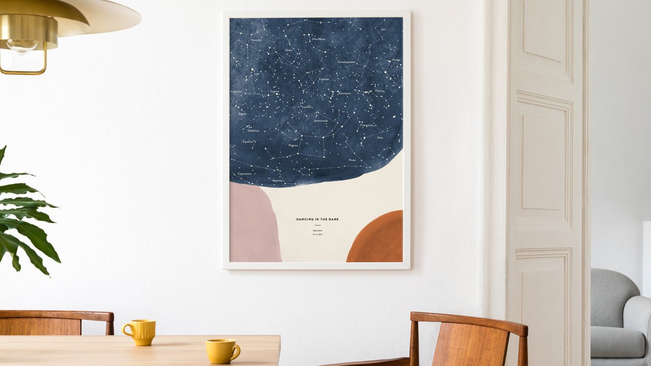 Create your own personalised Constellation & Star Sky poster - Made of Sundays