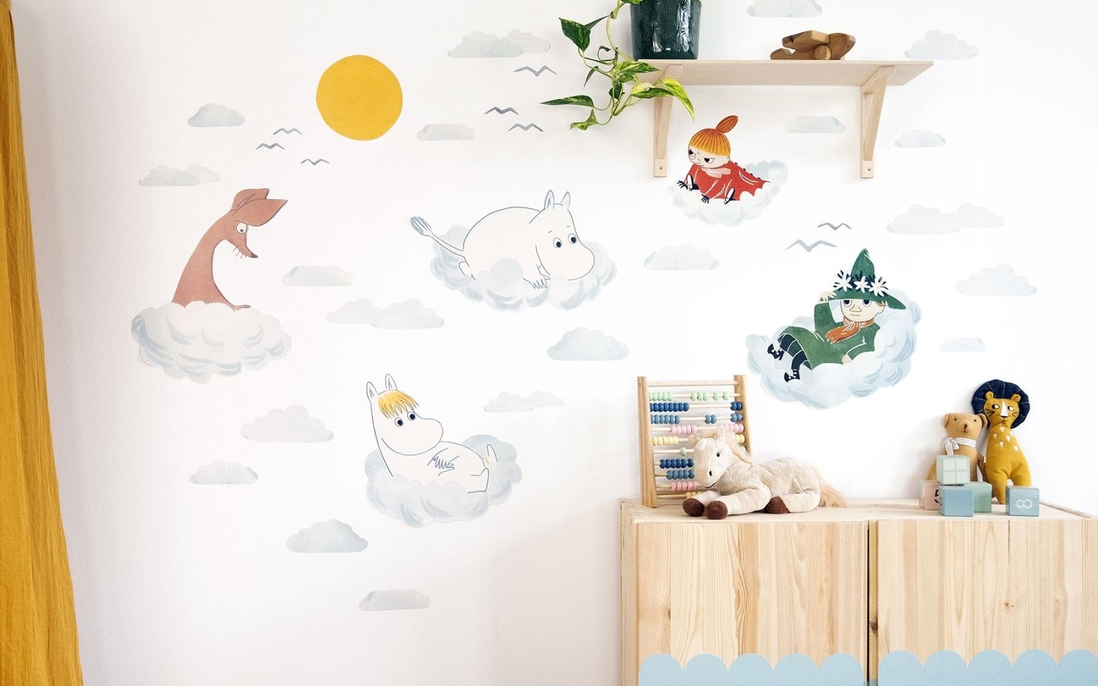 Make your own Moomin Valley with our new Moomin Wall Stickers - Made of Sundays