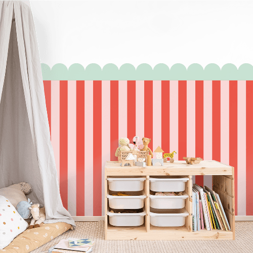 Half-Wall Wallpapers - Made of Sundays