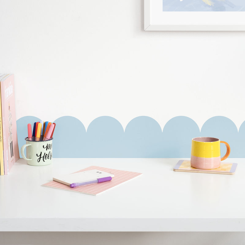 Scalloped Wallpaper Border