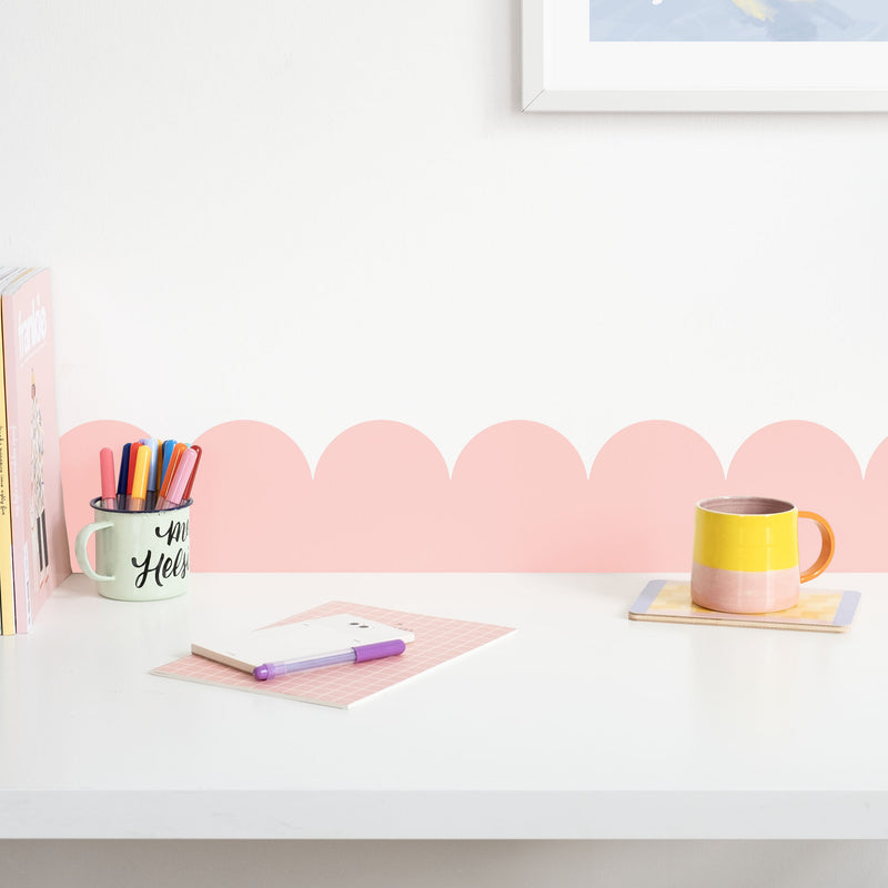 Scalloped Wallpaper Border