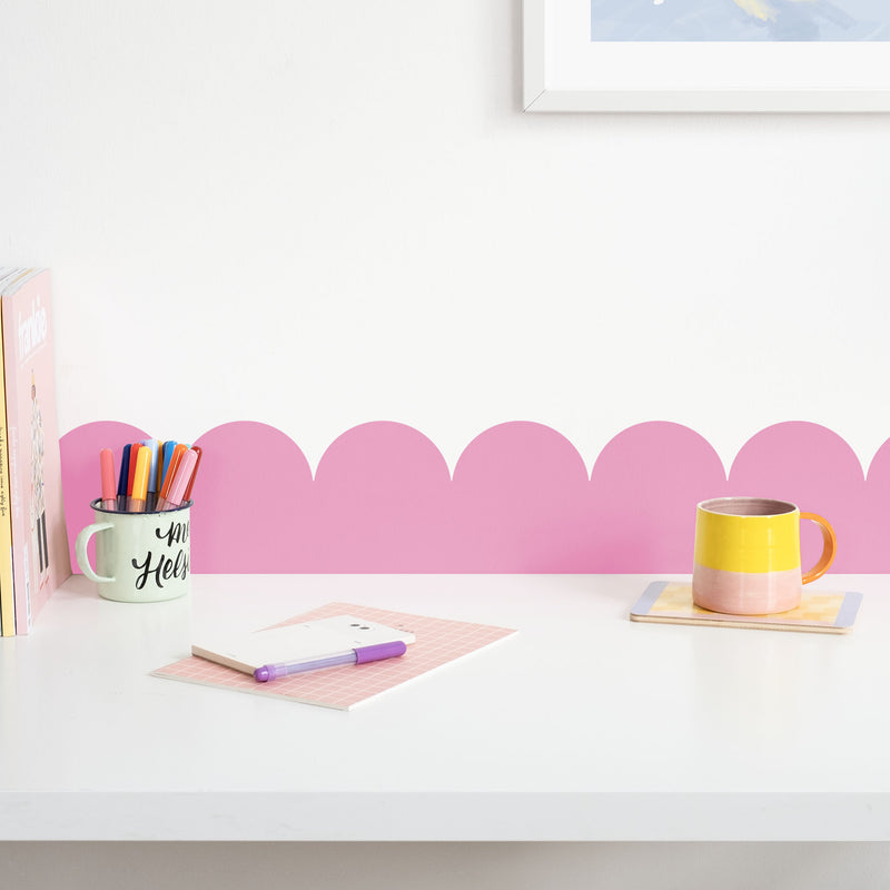 Scalloped Wallpaper Border