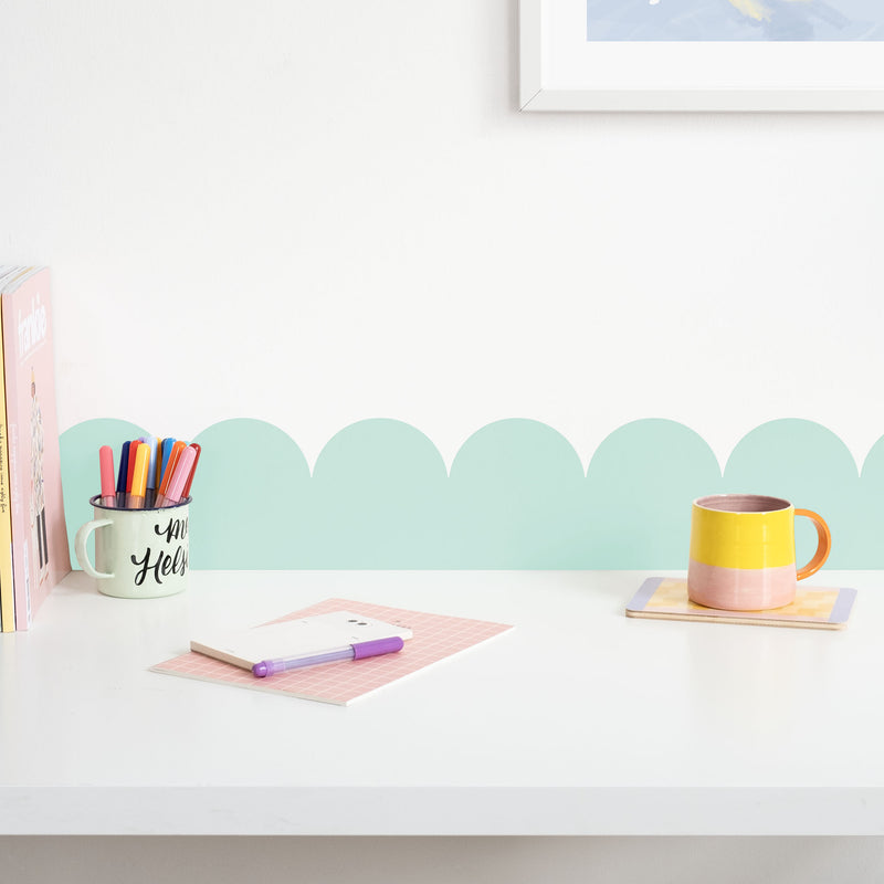 Scalloped Wallpaper Border