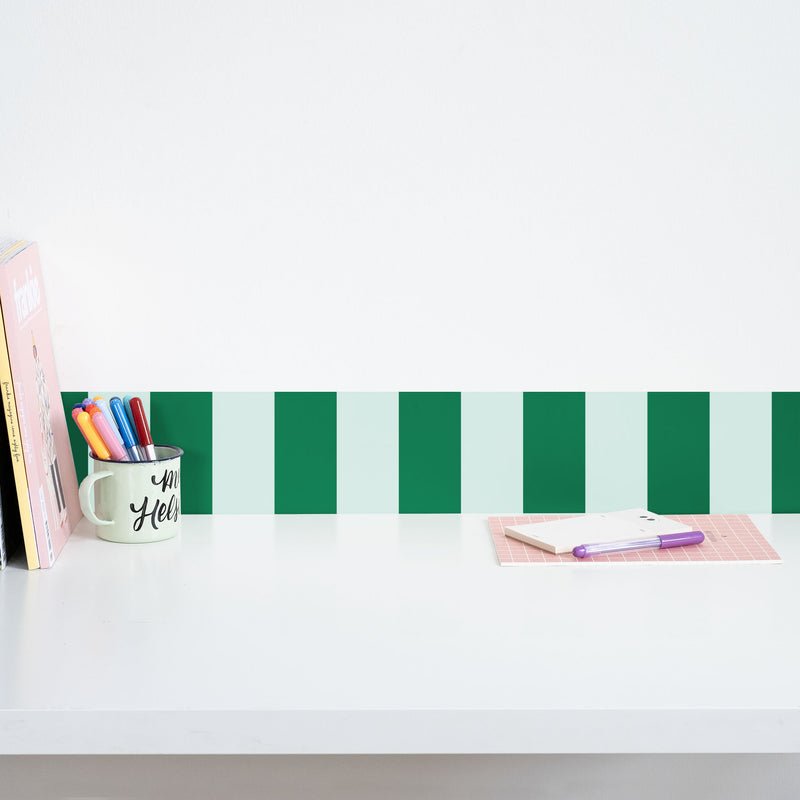 Striped Wallpaper Border