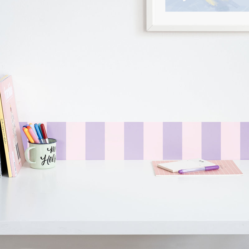 Striped Wallpaper Border