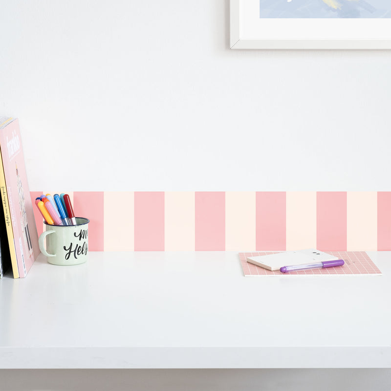 Striped Wallpaper Border