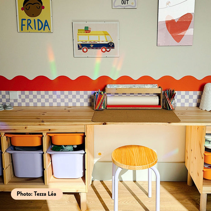 Bespoke Wallpaper Border, 14cm - Peel & Stick Wallpapers by Made of Sundays