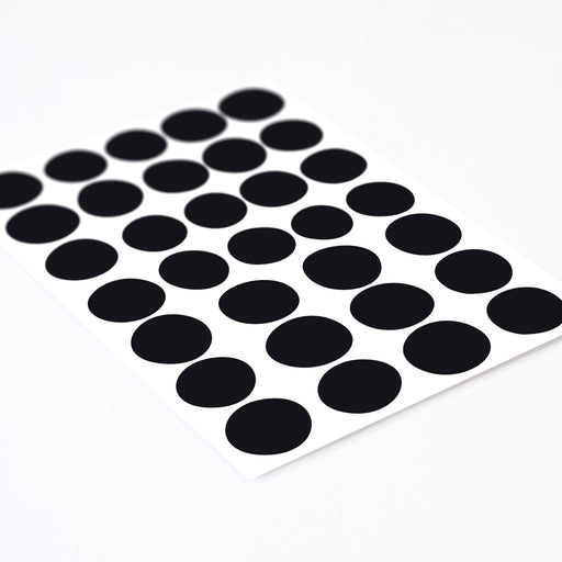 Black Round irregular Polka Dot Wall Stickers, 4-6 cm - Wallpaper Stickers by Made of Sundays
