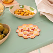 Checkerboard Plywood Coasters, Cookie - Tablewares by Made of Sundays
