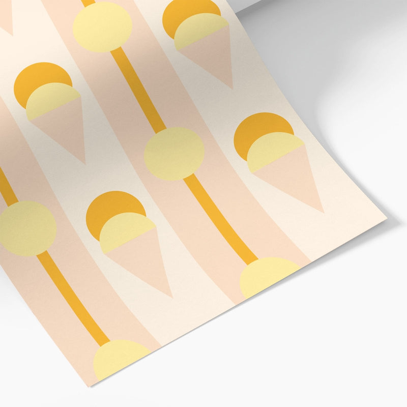 Ice Cream Wallpaper - Peel & Stick Wallpapers by Made of Sundays