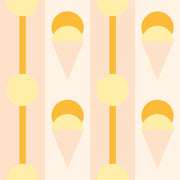 Ice Cream Wallpaper - Peel & Stick Wallpapers by Made of Sundays