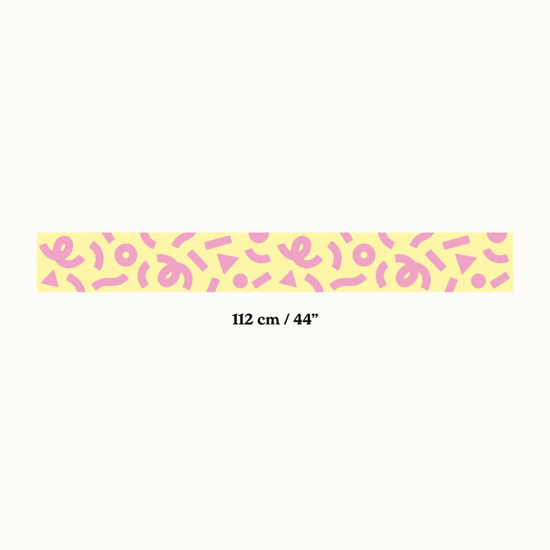 Memphis Wallpaper Border - Peel & Stick Wallpapers by Made of Sundays
