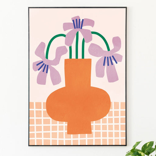 Orchids in a vase, Poster - Posters by Made of Sundays