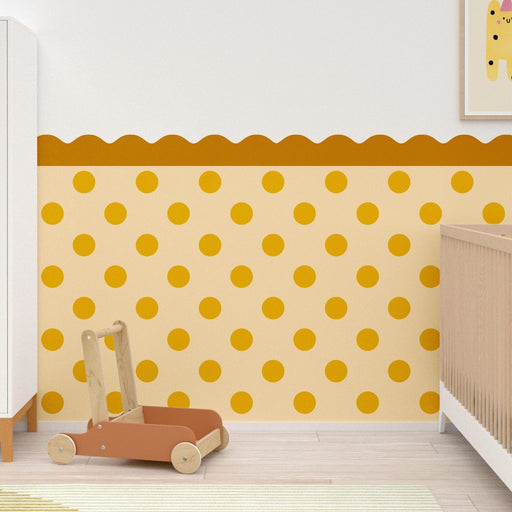 Polka Dot Bespoke Wallpaper - Peel & Stick Wallpapers by Made of Sundays
