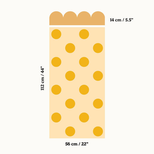 Polka Dot Bespoke Wallpaper - Peel & Stick Wallpapers by Made of Sundays