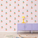 Snacks and Stripes Bespoke Wallpaper - Peel & Stick Wallpapers by Made of Sundays