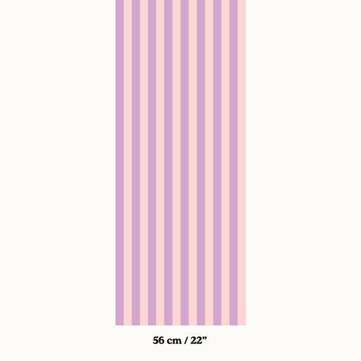 Striped Bespoke Wallpaper - Peel & Stick Wallpapers by Made of Sundays