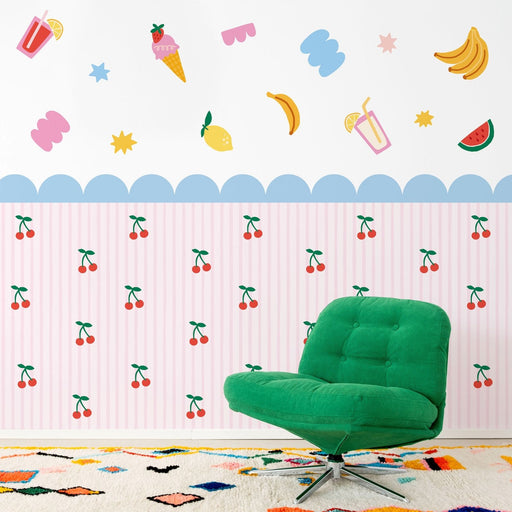 Summer Brunch Wall Stickers - Wall Stickers by Made of Sundays