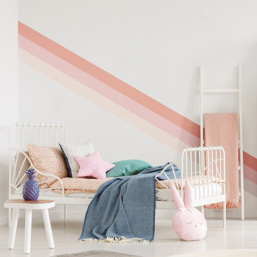 Triple Stripe Wallpaper Border - Peel & Stick Wallpapers by Made of Sundays