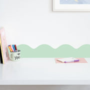 Wave Wallpaper Border - Peel & Stick Wallpapers by Made of Sundays