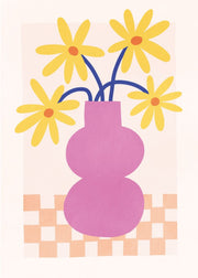 Yellow daisies, Poster - Posters by Made of Sundays
