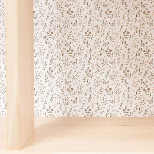 AHANDMAKER 12 Stuks Zelfklevend Poppenhuisbehang – 2 Kleuren, 1:12 Schaal, 10x10 Cm Per Vel, Makkelijk Te Plakken En Te Verwijderen
