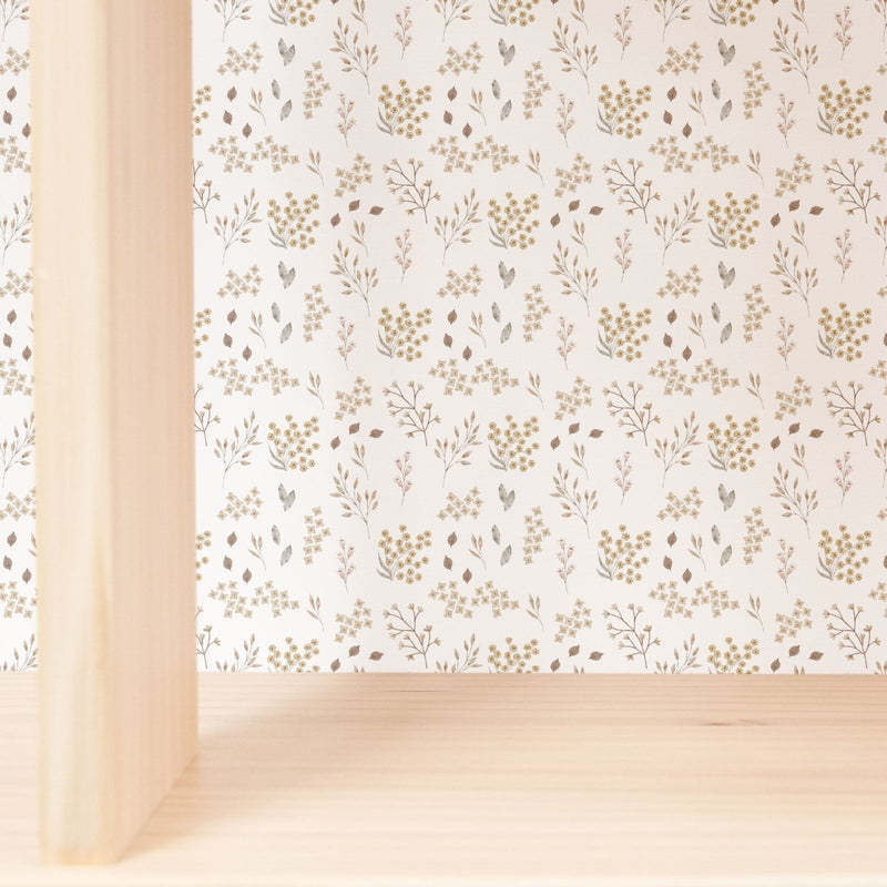 Autumn Garden Dollhouse Wallpaper - Dollhouse Wallpapers by Made of Sundays