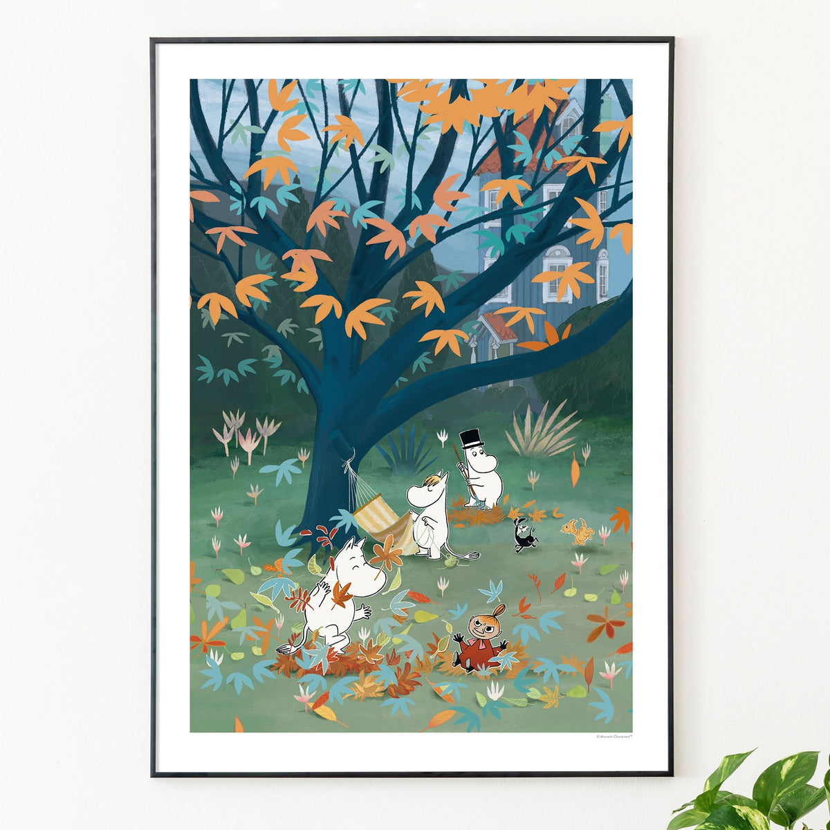 ムーミン谷の秋の庭ポスター — Made of Sundays