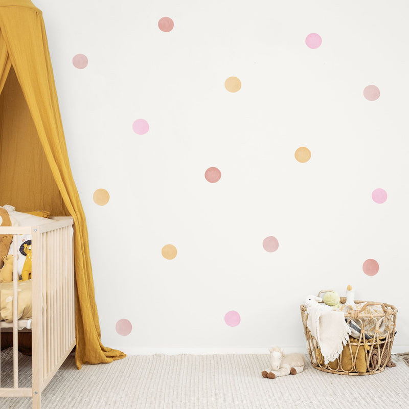 Autumn Mix Polka Dot Wall Stickers - Made of Sundays
