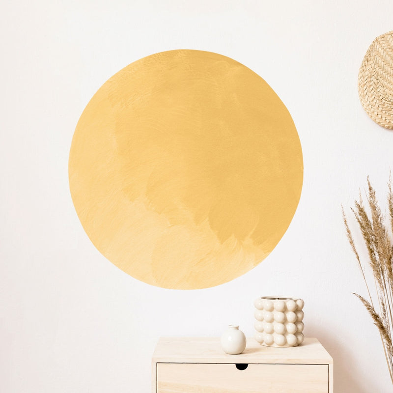 Big Abstract Circle Wall Sticker - Made of Sundays