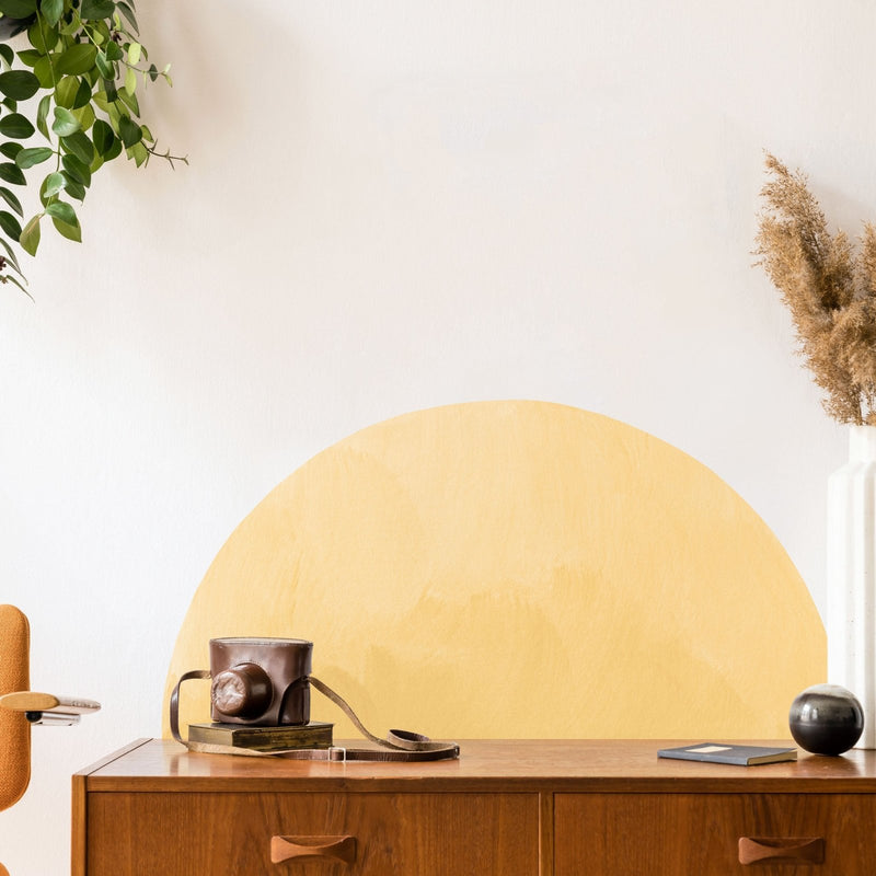 Big Abstract Circle Wall Sticker - Made of Sundays