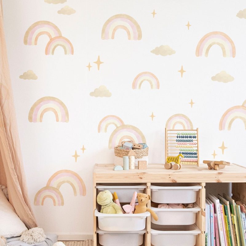 Big Boho Rainbows Wall Stickers - Made of Sundays