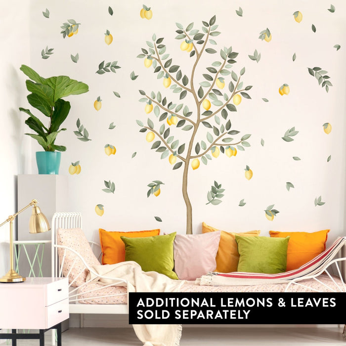 Lemon Tree Sticker Beautiful Lemon Tree Wall Stickers for happy homes — Made of Sundays