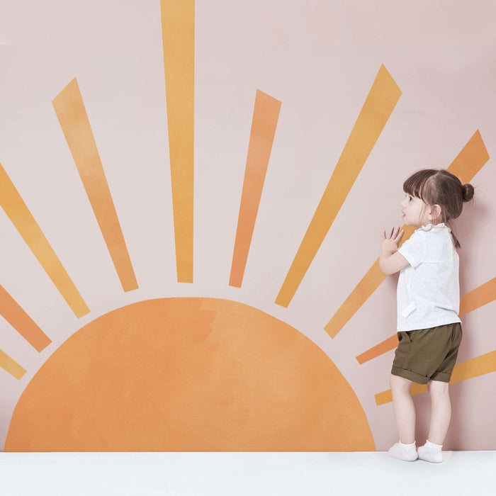 Big Rising Sun Wall Sticker for awesome kids' rooms — Made of Sundays