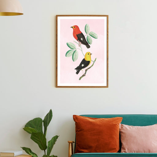 Birds on a Branch, Poster - Made of Sundays