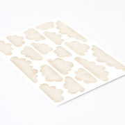 Boho Chic Watercolour Clouds Wall Stickers - Made of Sundays