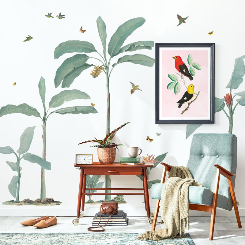 Botanical Palm Jungle Wall Stickers - Made of Sundays