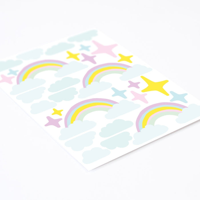 Cake stars & rainbows Wall Stickers, wall decals by Made of Sundays