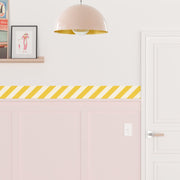 Candy Stripe Wallpaper Border - Peel & Stick Wallpapers by Made of Sundays