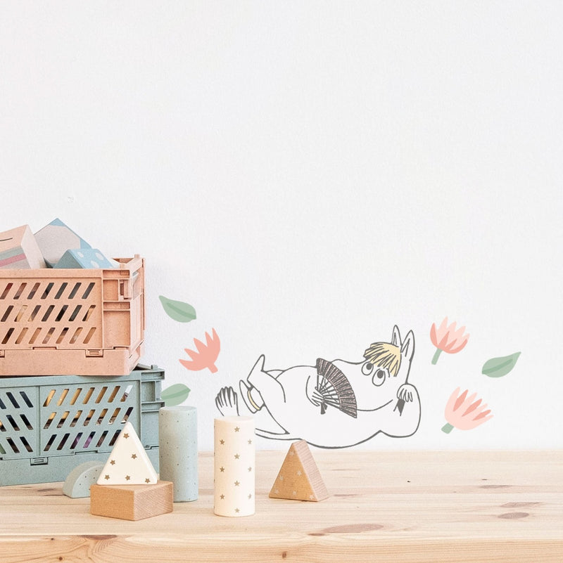 Vrolijke Moomin Karakters Muurstickers