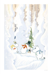 Christmas in the Moomin Valley Poster - Made of Sundays