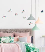 Coloful Forest Birds Wall Stickers, wall decals by Made of Sundays