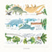 Dinosaur World Theme Pack, wall decals by Made of Sundays