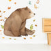 Forest Friends Brown Bear Wall Sticker, wall decals by Made of Sundays