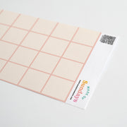 Grid Wallpaper Border - Peel & Stick Wallpapers by Made of Sundays