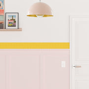 Grid Wallpaper Border - Peel & Stick Wallpapers by Made of Sundays