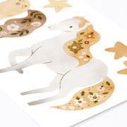 Horses and Flowers Wall Stickers - Made of Sundays