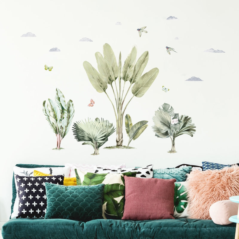 Jungle Plants Wall Stickers, wall decals by Made of Sundays