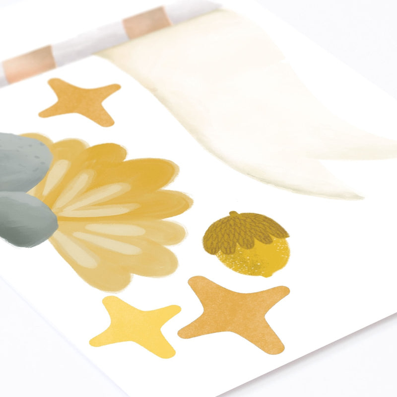 Autocollant mural Kallan le Crocodile